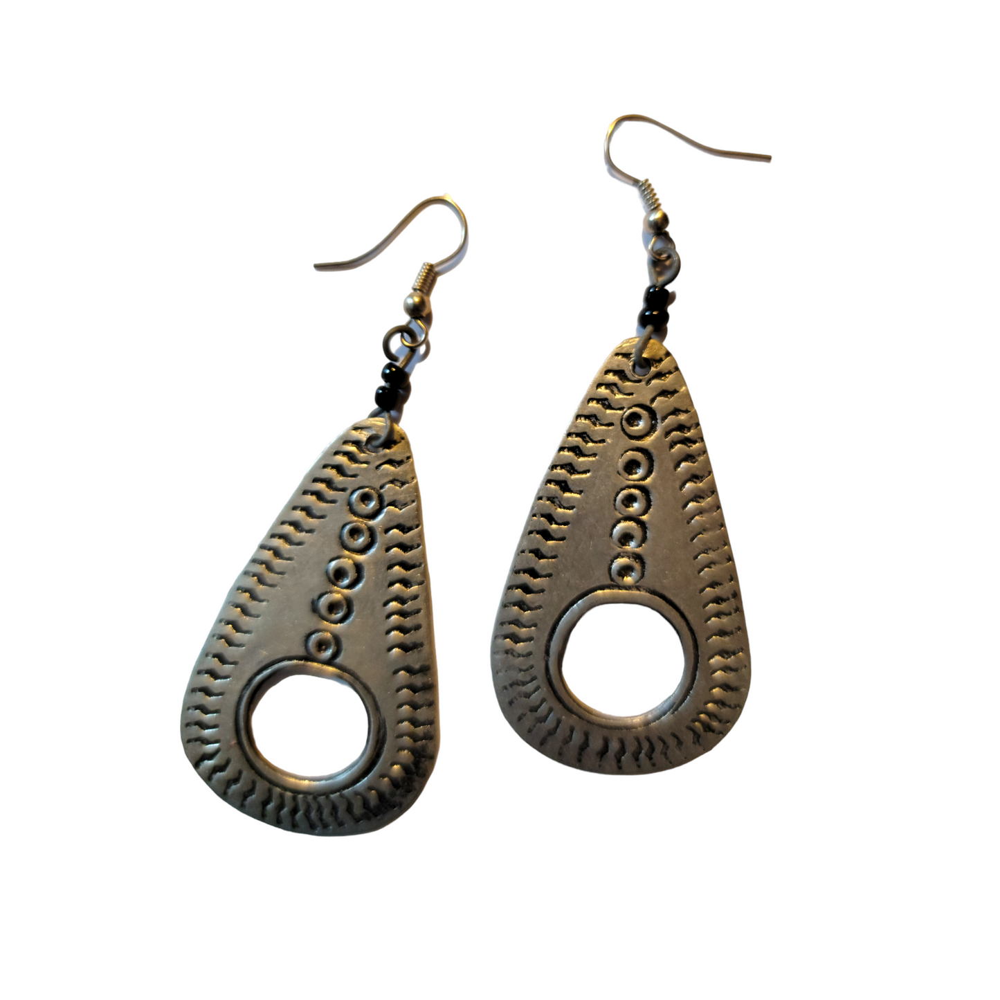 Mabati With a hole Earrings