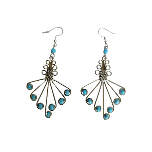 Blue Butterfly Earrings