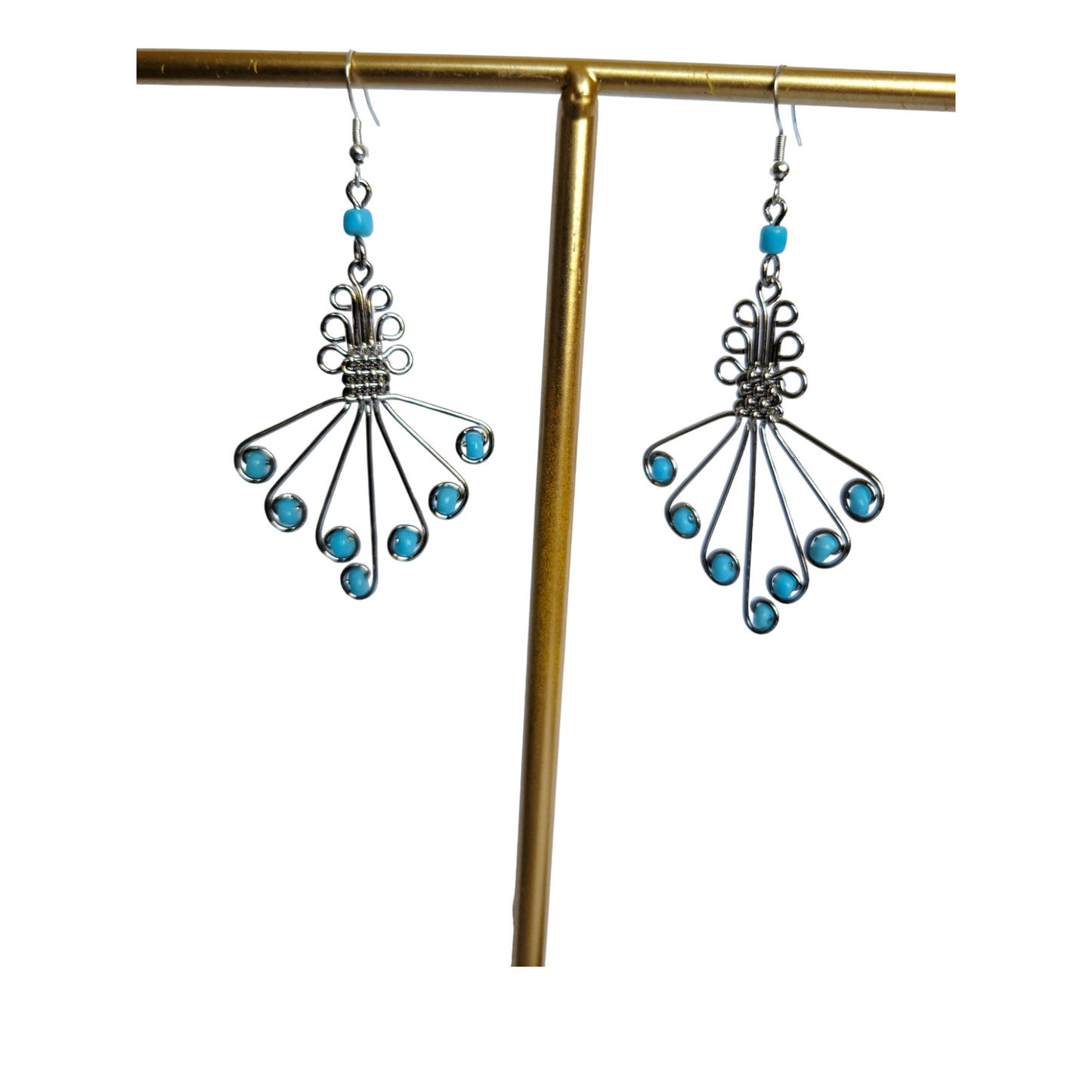 Blue Butterfly Earrings