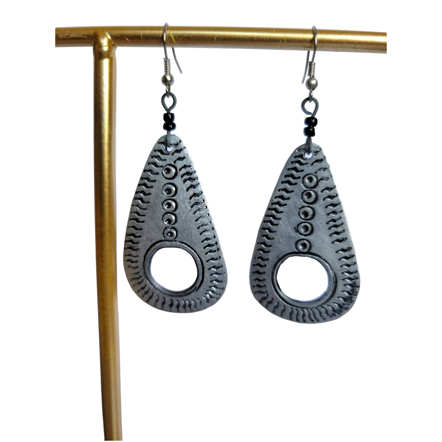 Mabati With a hole Earrings