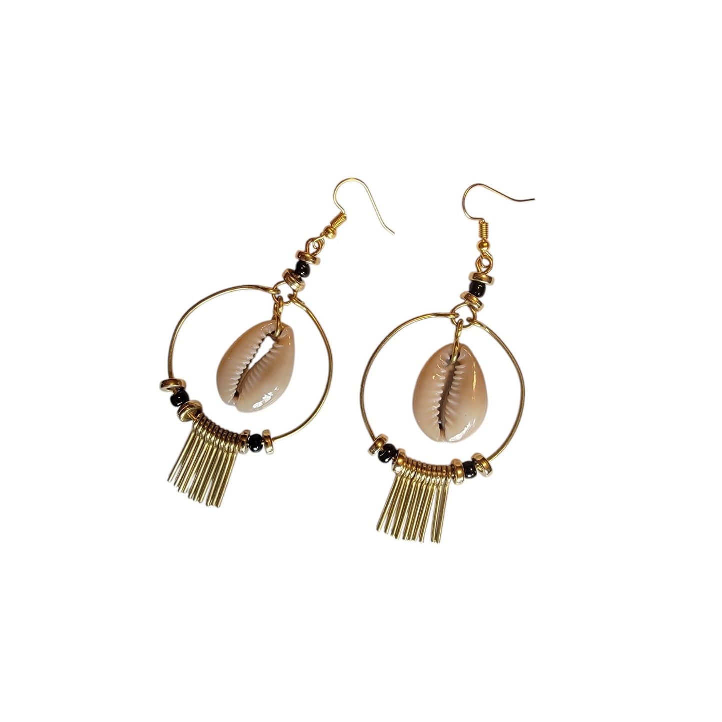 Medium Hoops W/Shell & Brass chimes