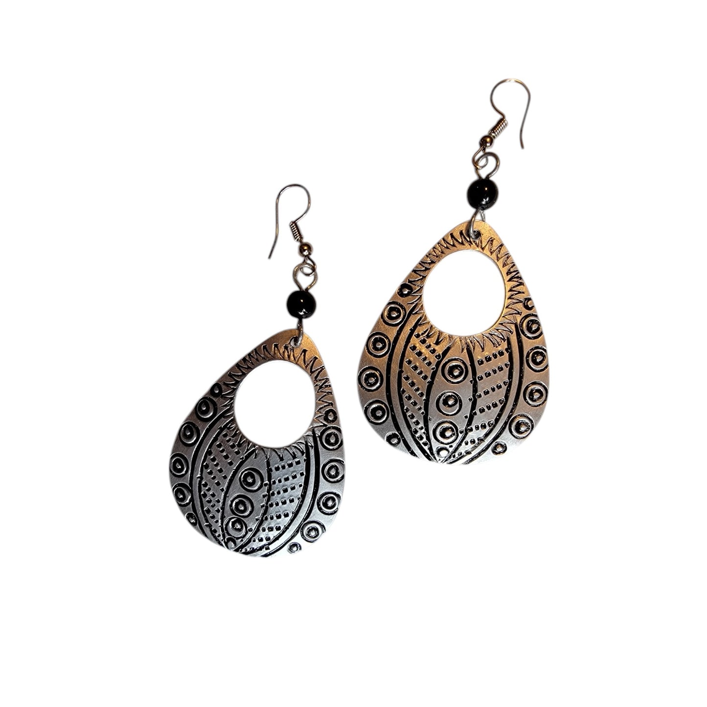 Mabati Teardrop W/ a hole Earrings