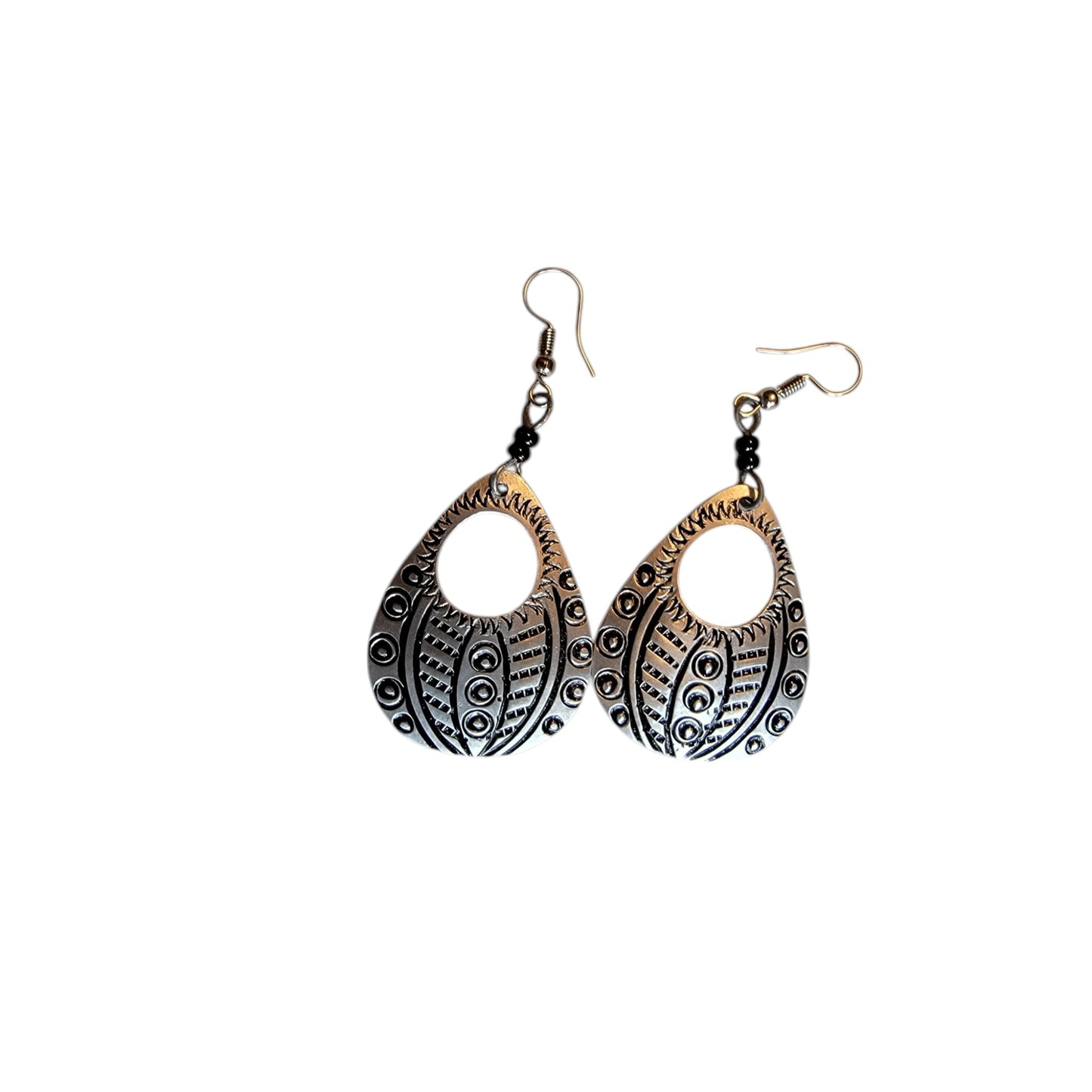 Mabati Teardrop W/ a hole Earrings