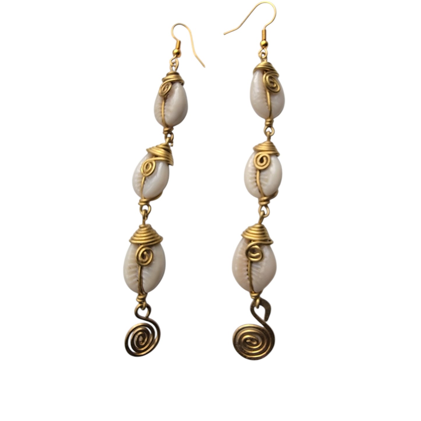 3 Shell String Earrings