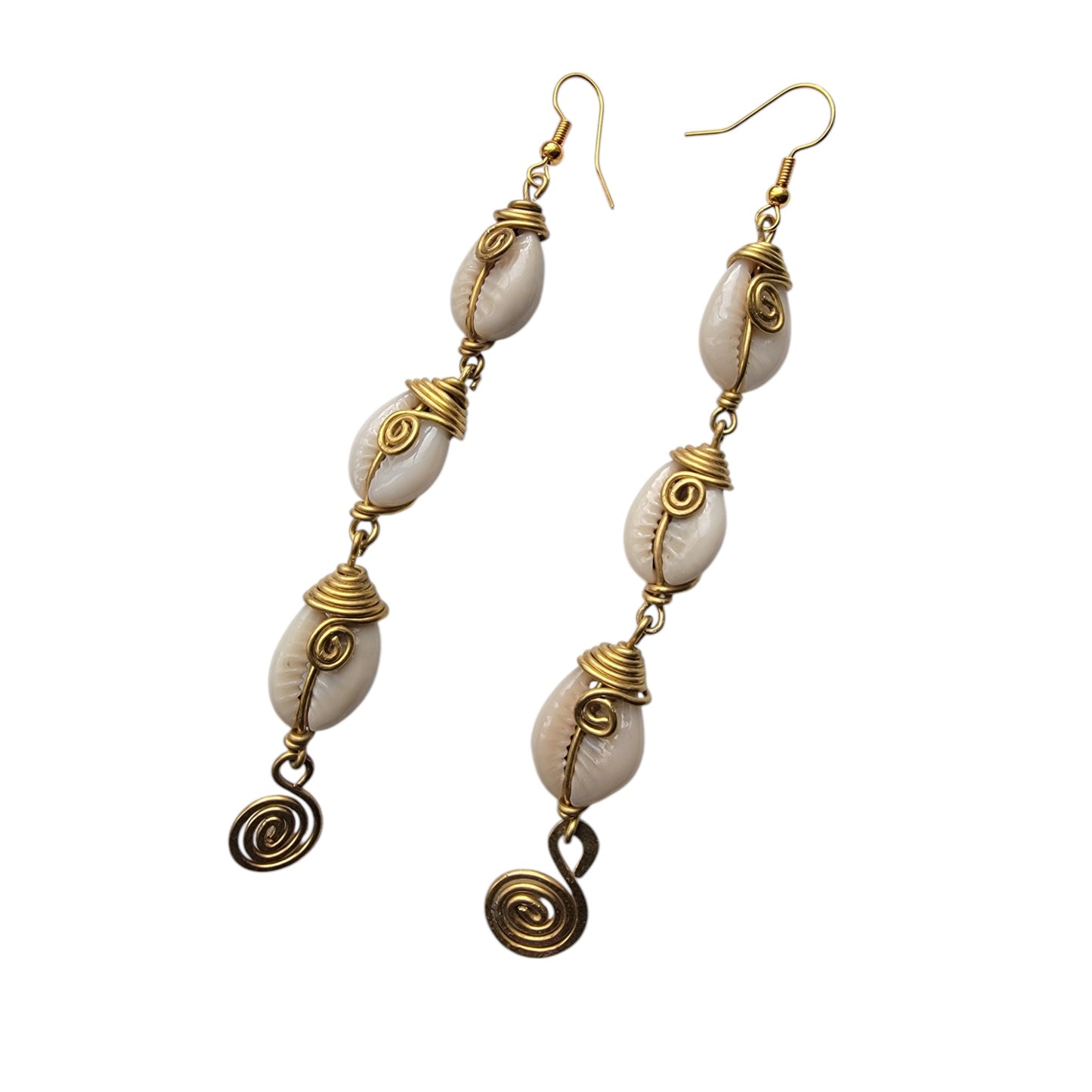3 Shell String Earrings