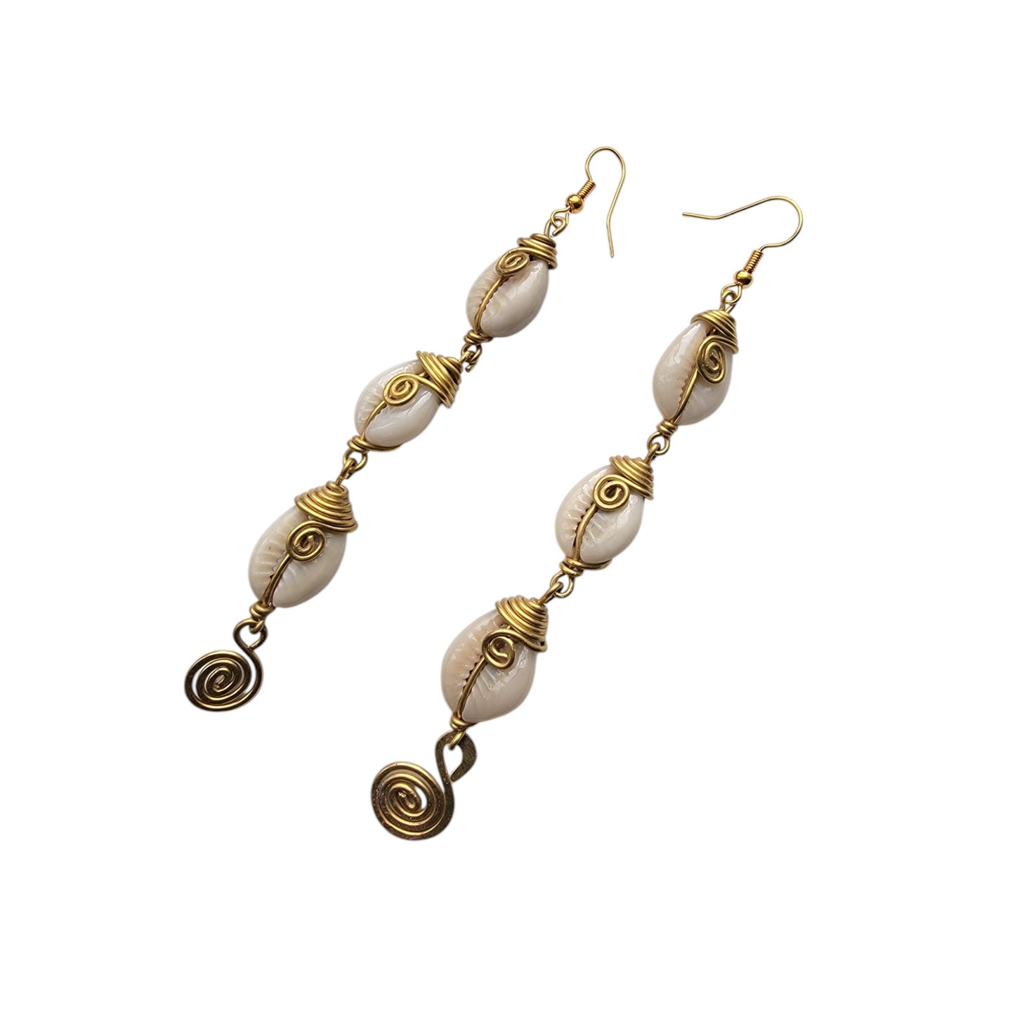 3 Shell String Earrings