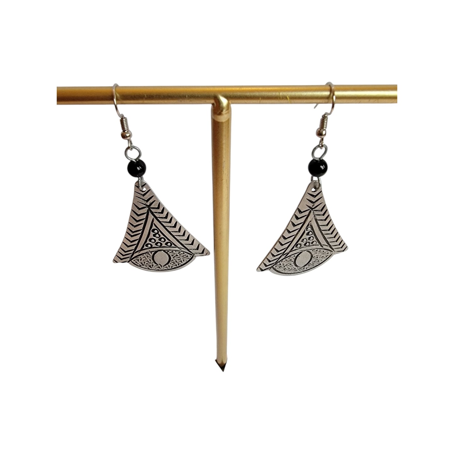 Bell Shaped Mabati Earrings