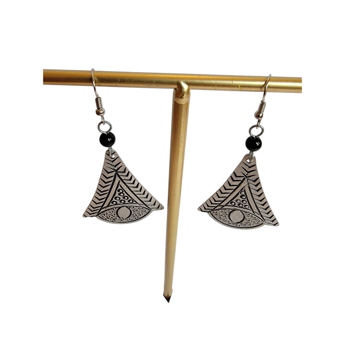 Bell Shaped Mabati Earrings