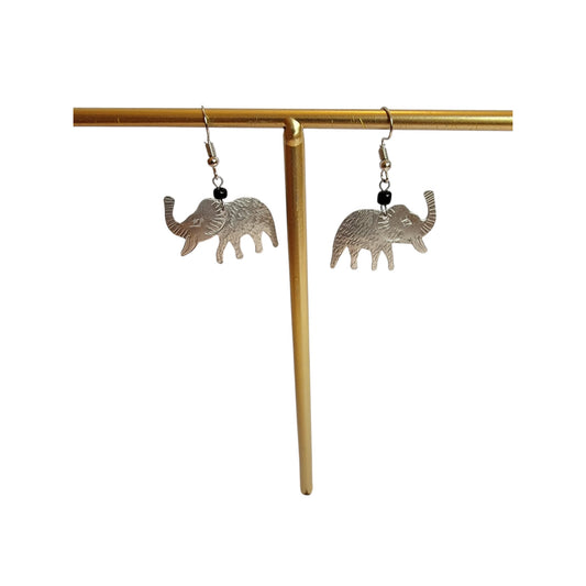 Aluminium Elephant Earrings