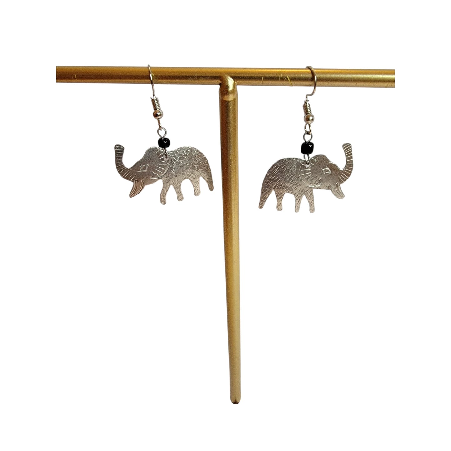 Aluminium Elephant Earrings