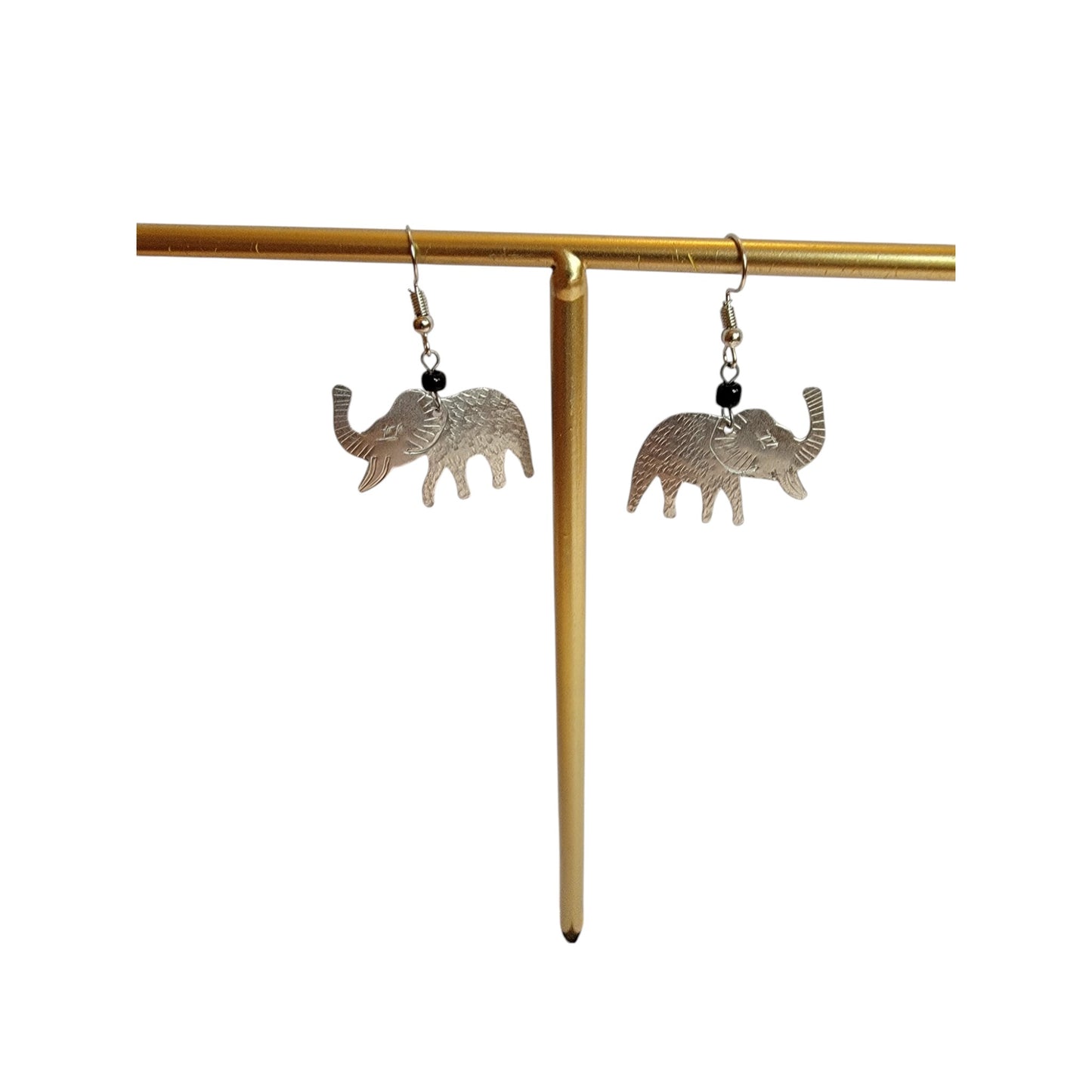 Aluminium Elephant Earrings