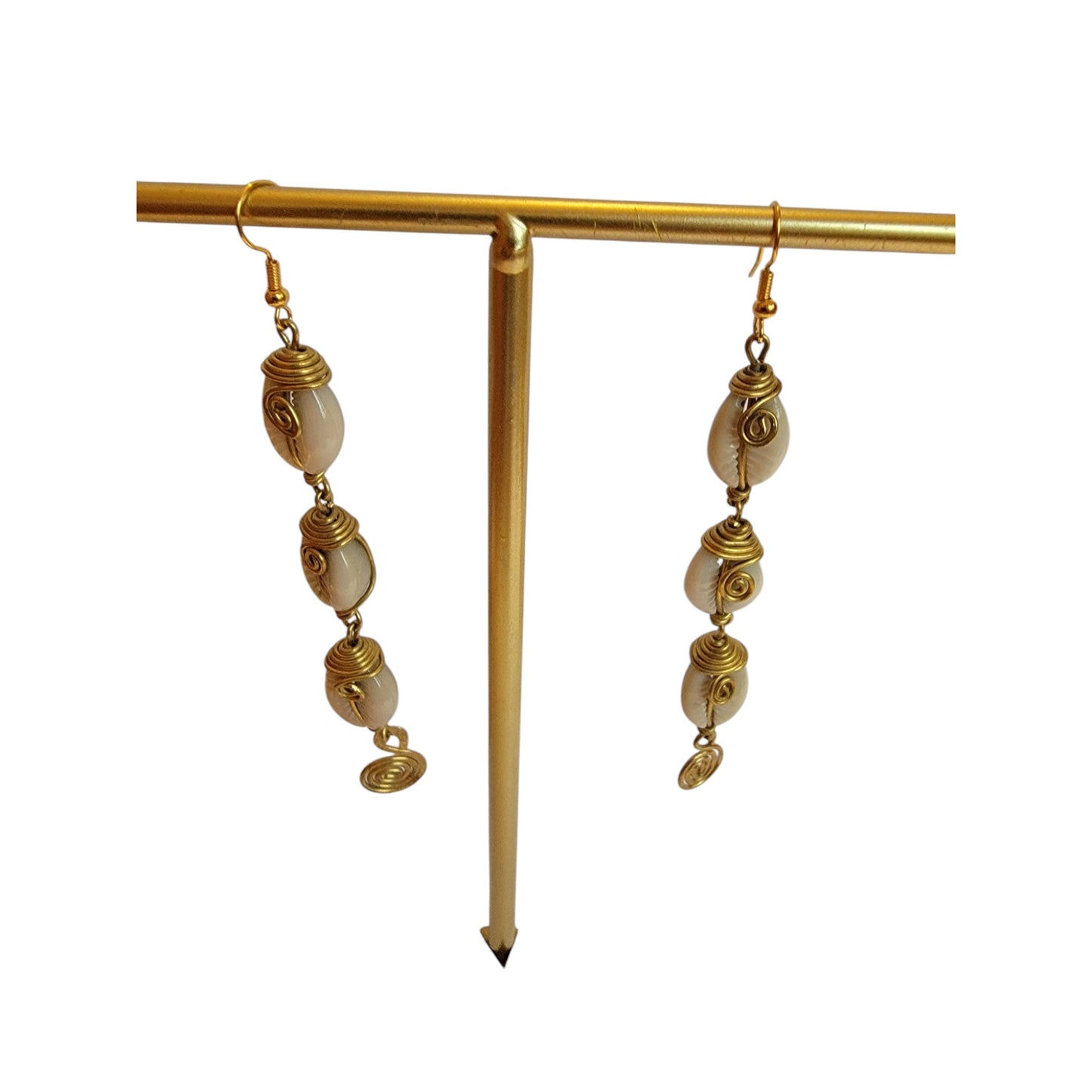 3 Shell String Earrings