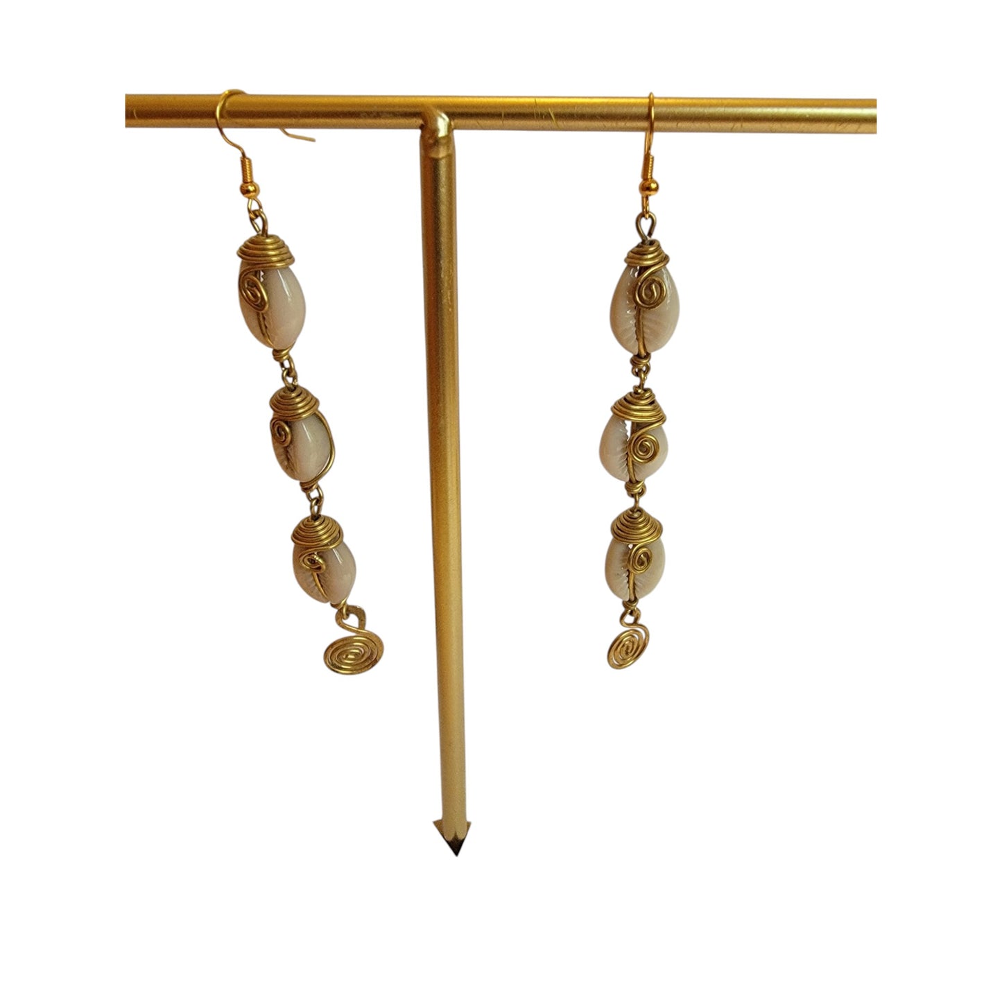 3 Shell String Earrings