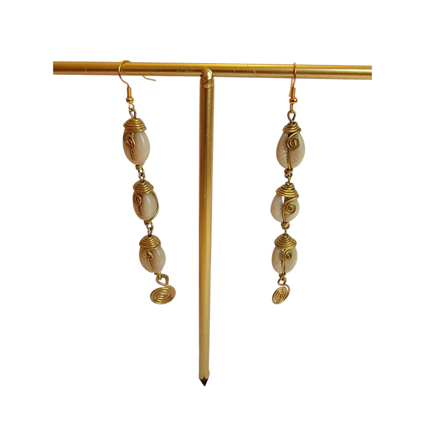 3 Shell String Earrings