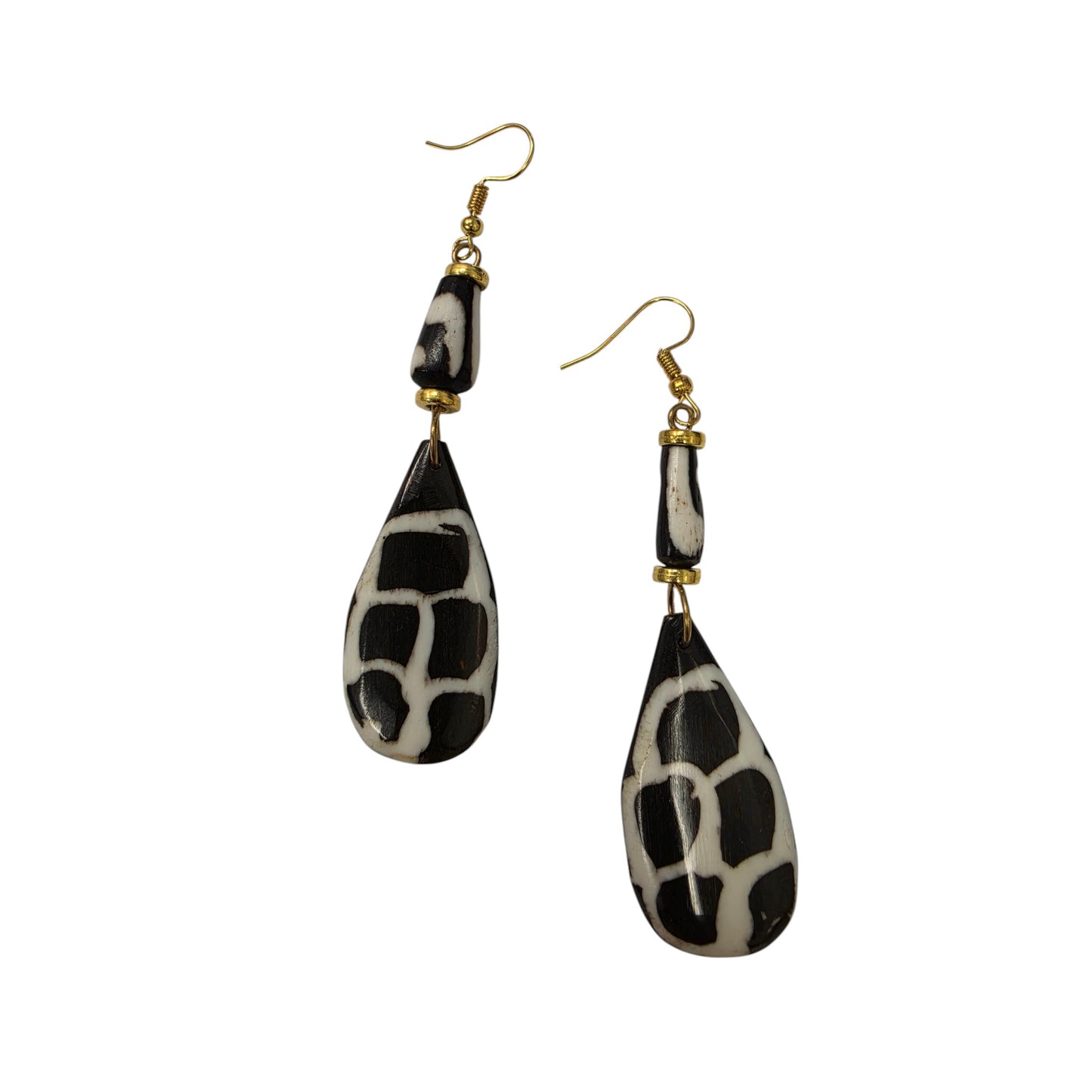 Black & White Tear Drop