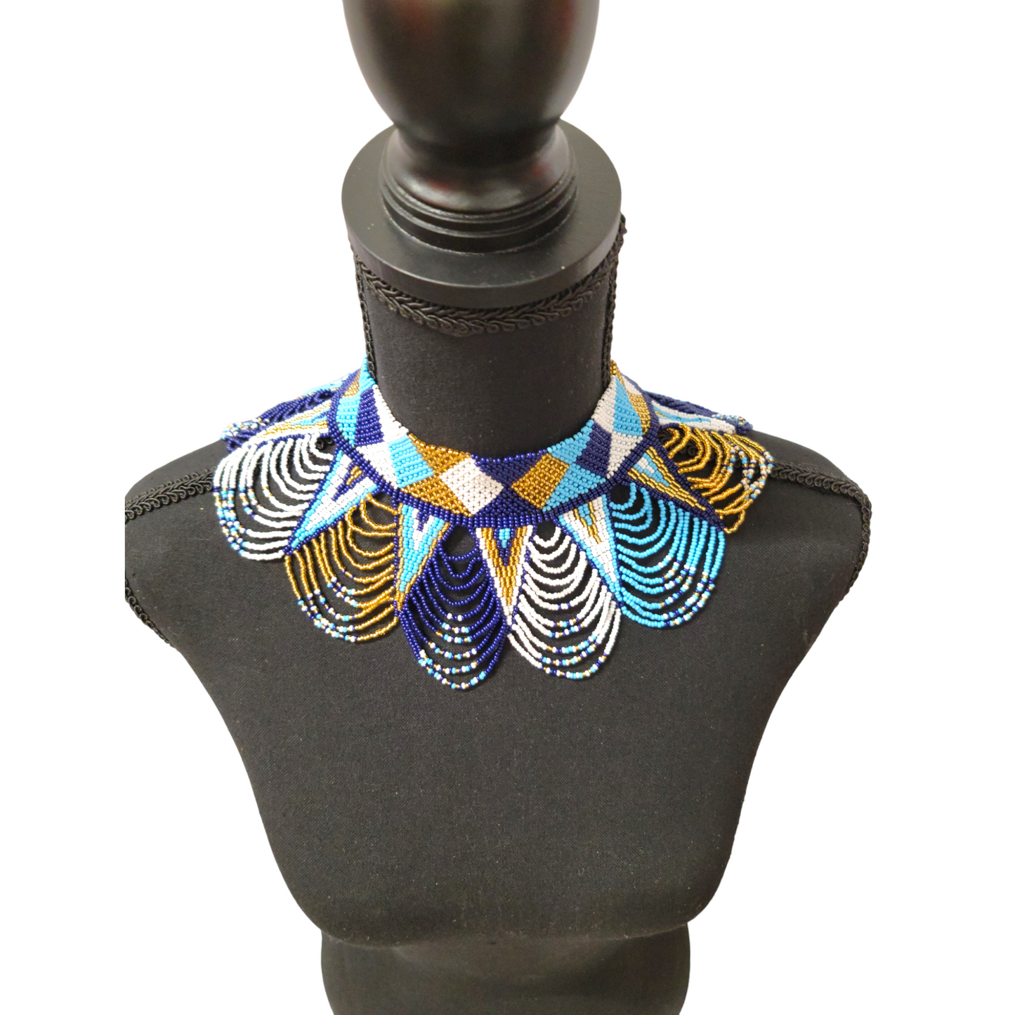 Medium Multi-Colored Malaika Choker