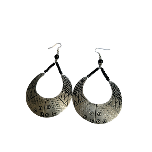 Aluminium & Beads Hoops
