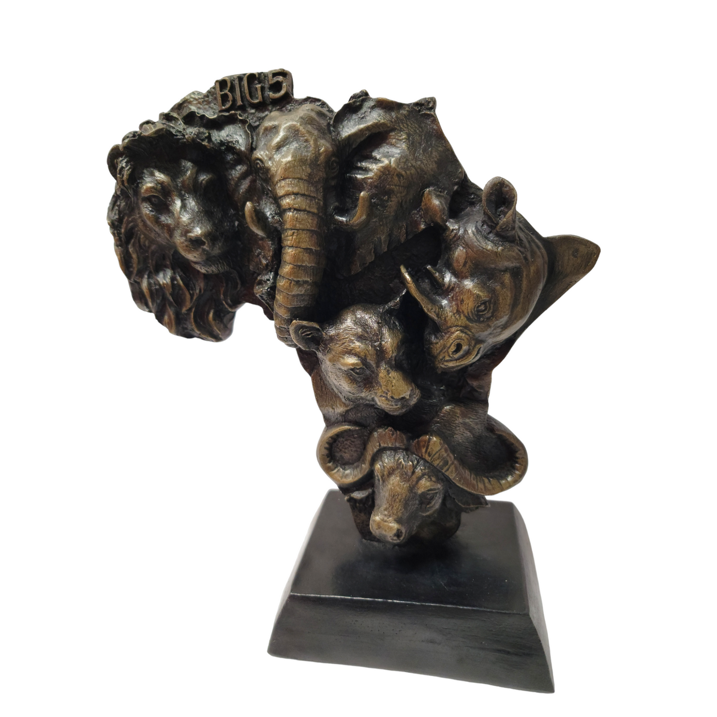 "Big Five" On African Map