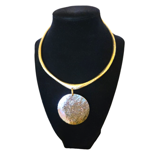 Brass Choker w/ a Pedant