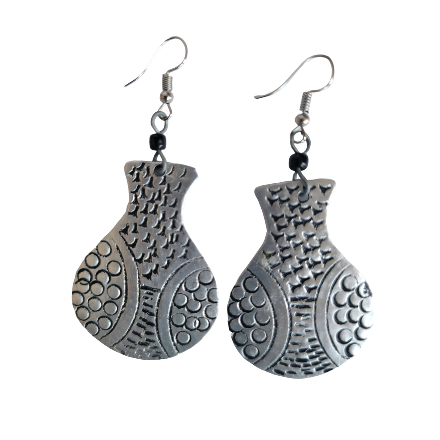 African Pot Earrings
