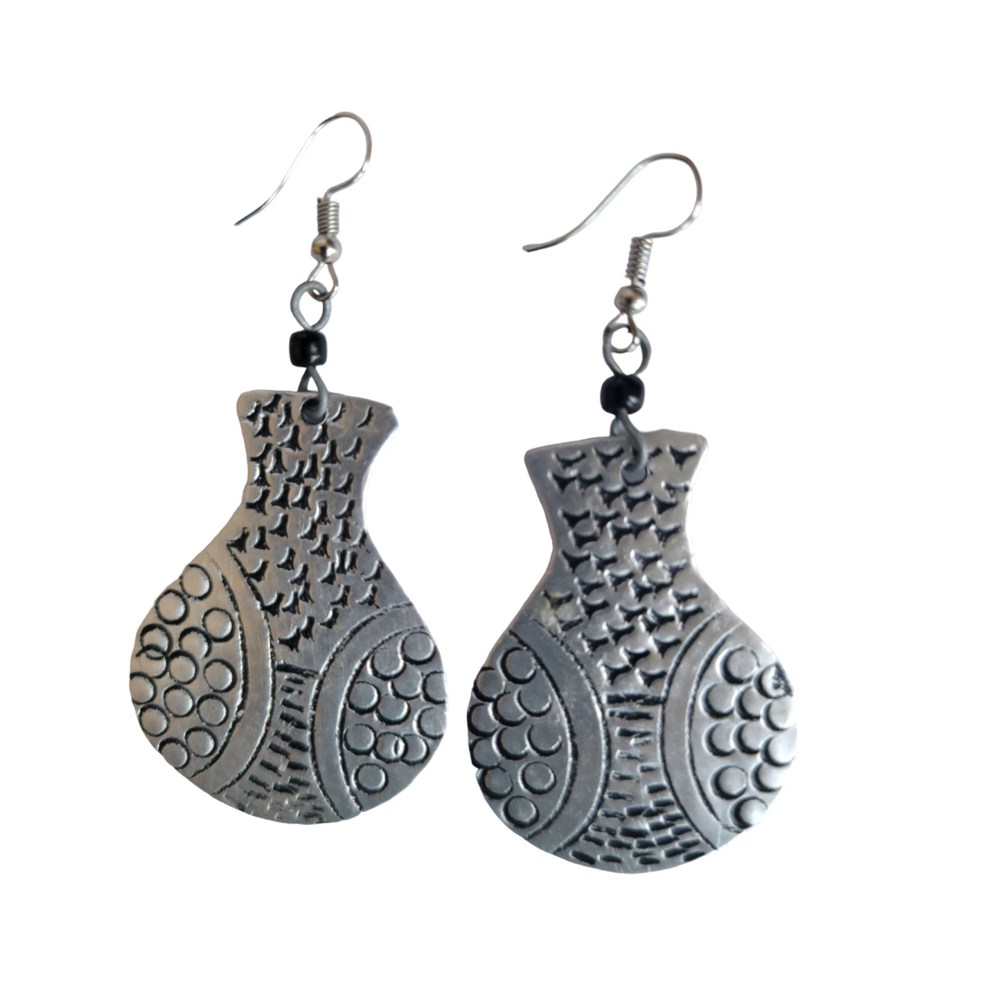 African Pot Earrings
