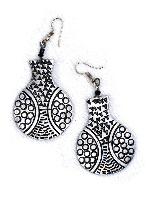 African Pot Earrings
