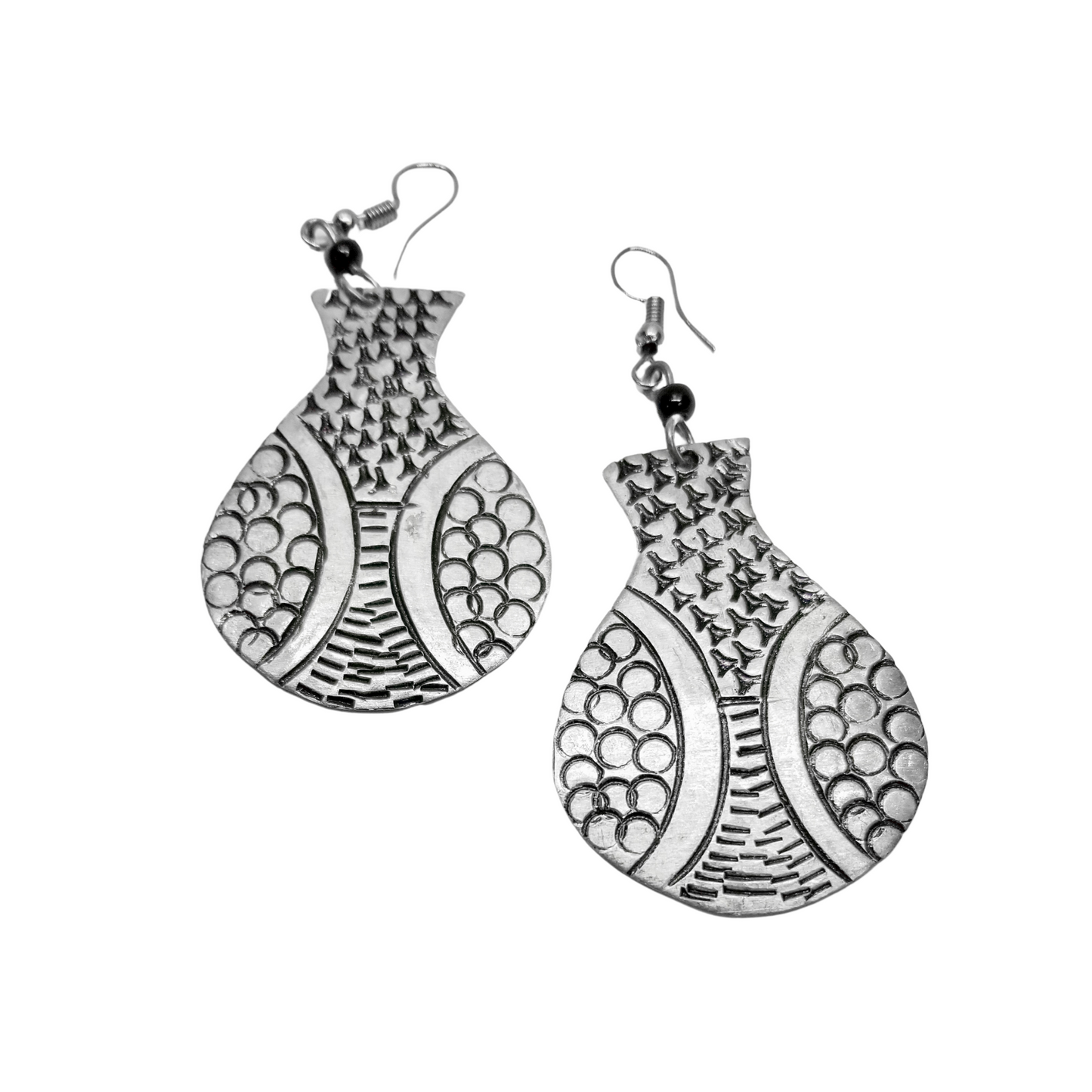 African Pot Earrings