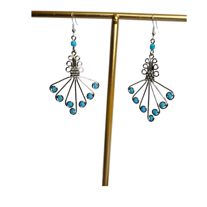 Blue Butterfly Earrings