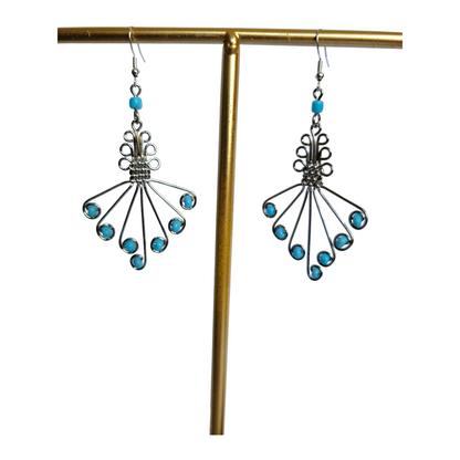 Blue Butterfly Earrings