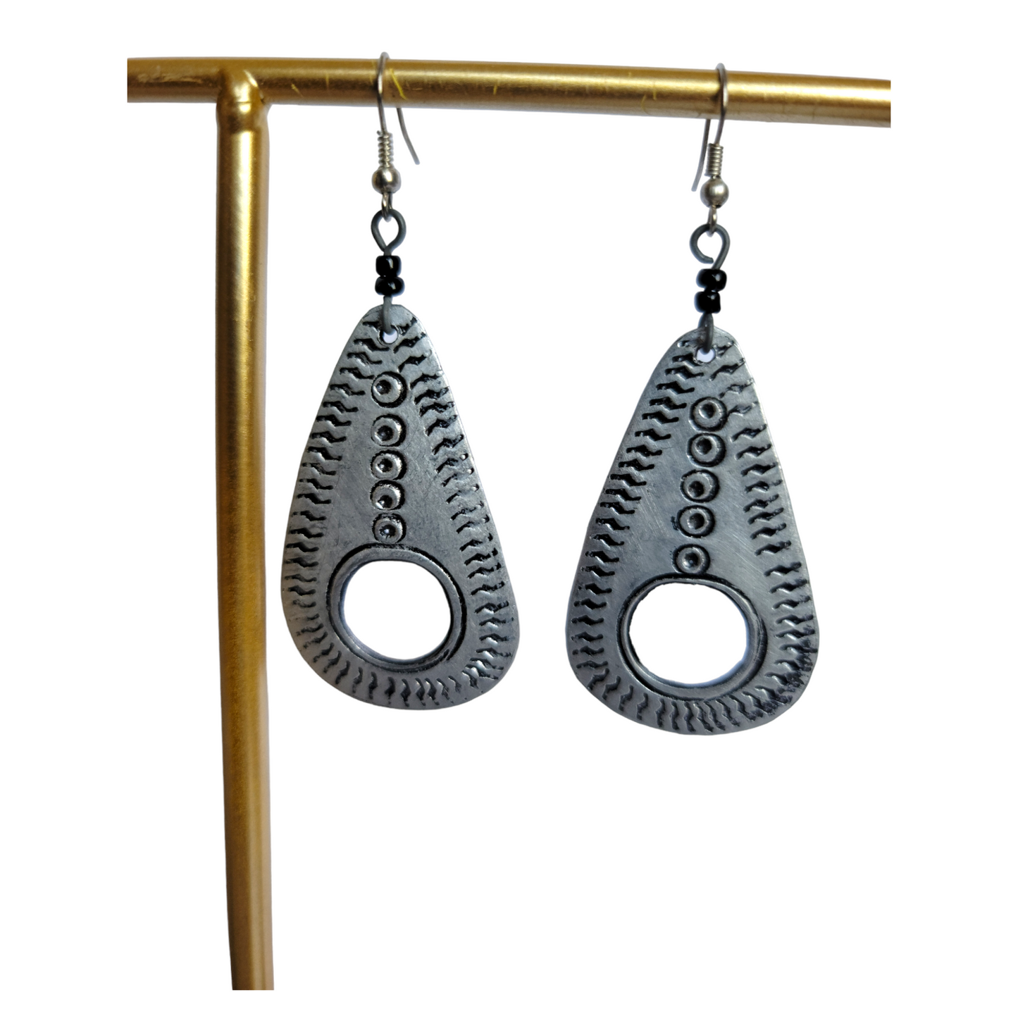 Mabati With a hole Earrings