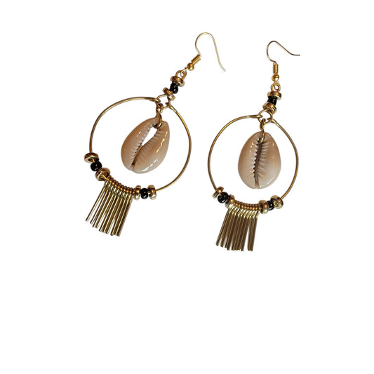 Medium Hoops W/Shell & Brass chimes