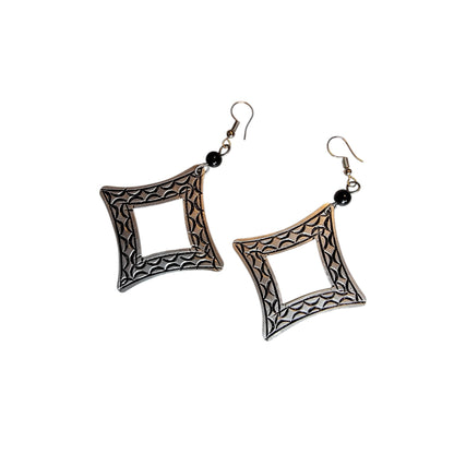 Diamond Shape Mabati Earrings