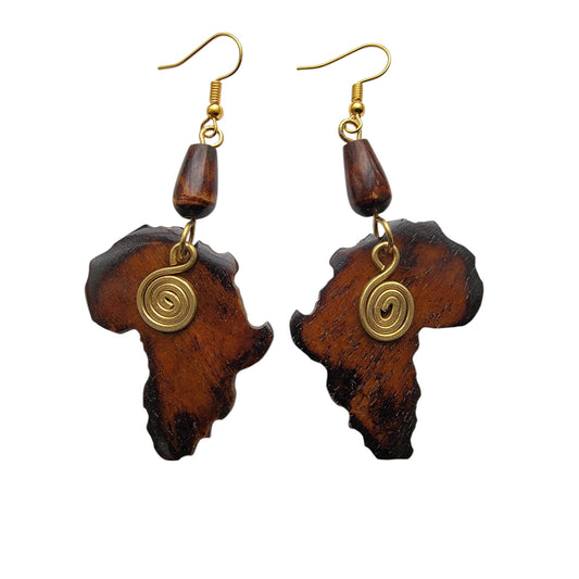 Mother Africa W/ Brass Coil