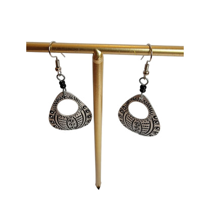Mabati Teardrop W/ a hole Earrings