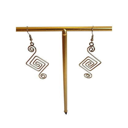 Stainless Steel Geometrical Earrings