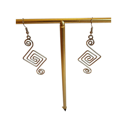 Stainless Steel Geometrical Earrings