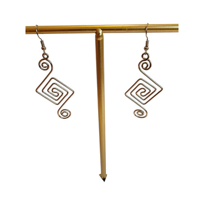 Stainless Steel Geometrical Earrings
