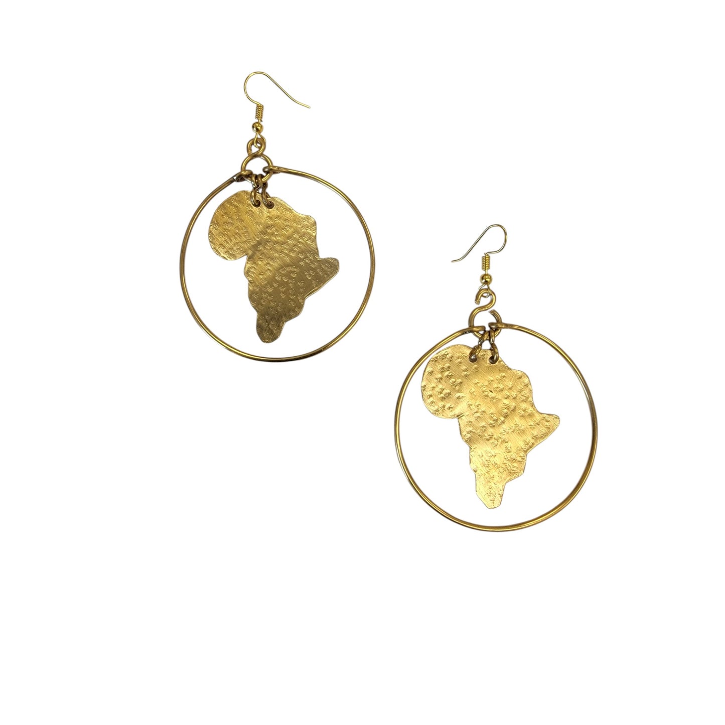 African Hoop  Earrings