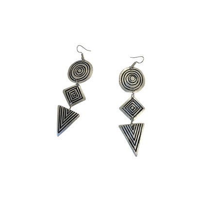 3 Shapes Mabati Earrings
