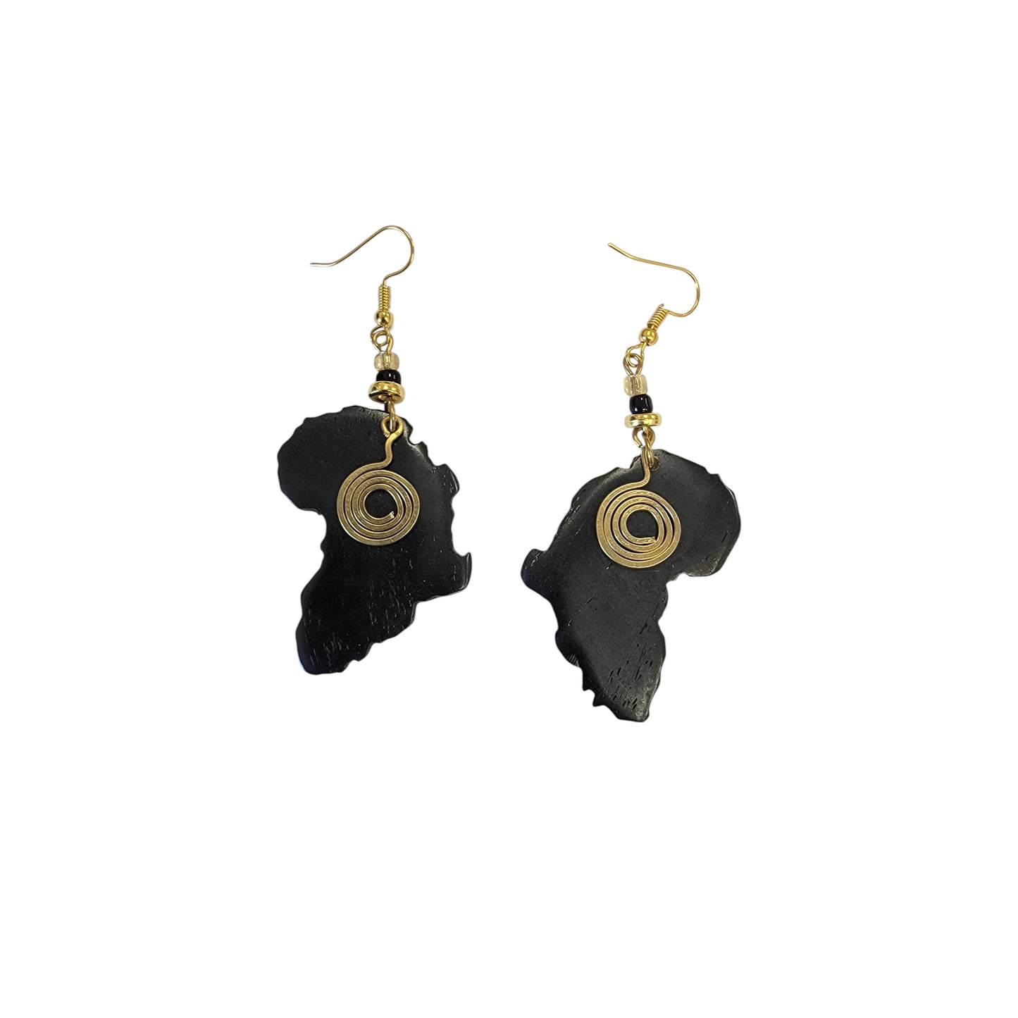 Africa W/ Brass Coil