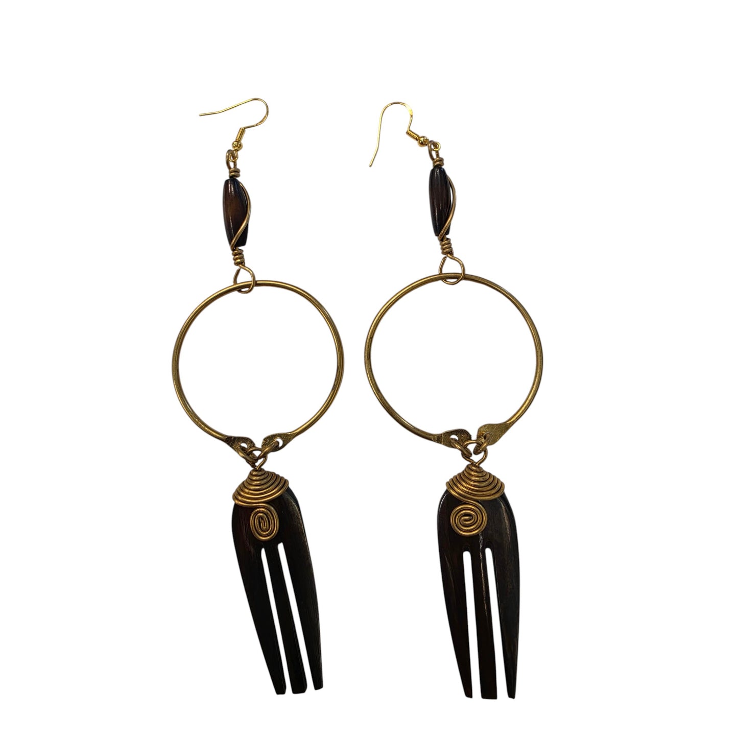 Hoop With Bone Comb