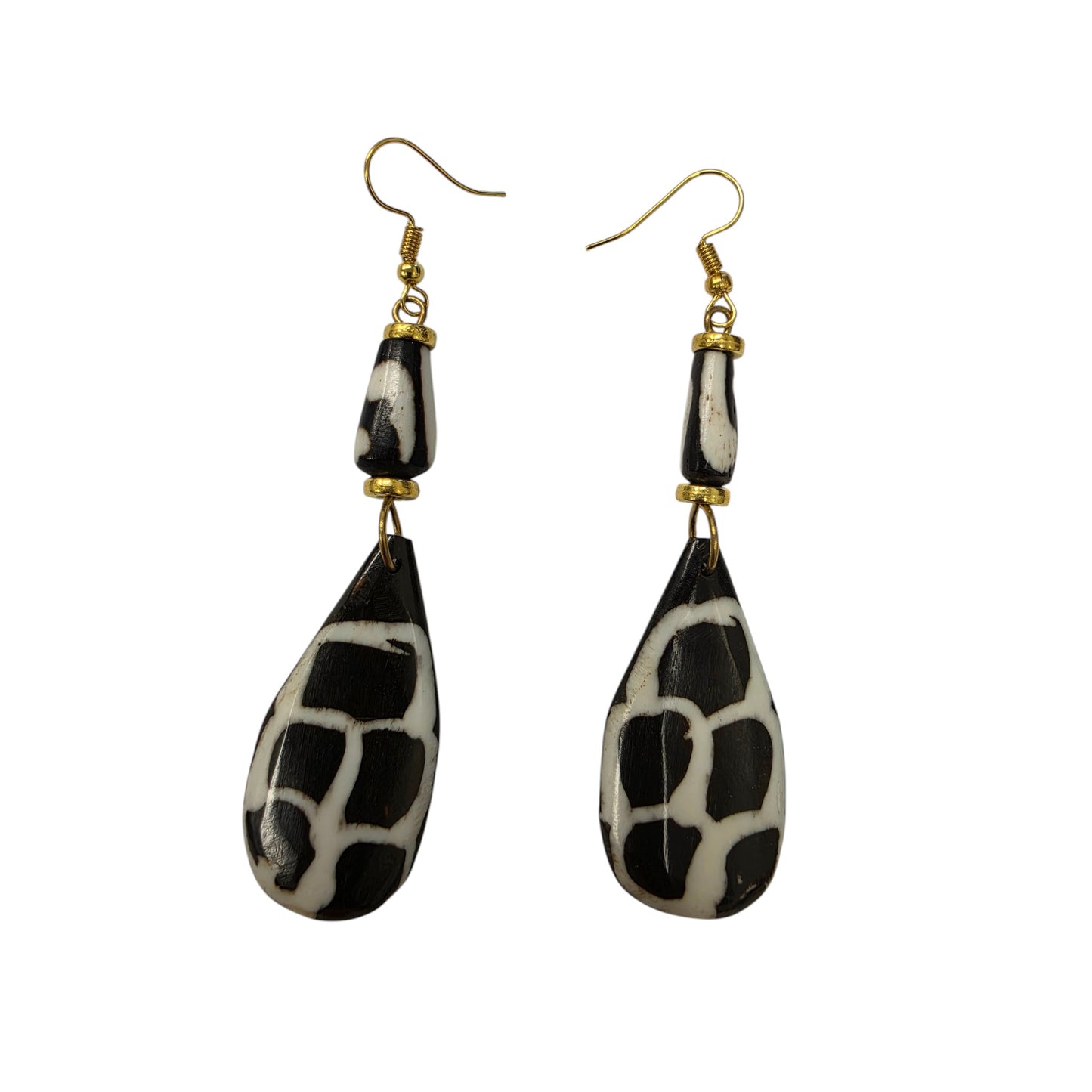 Black & White Tear Drop