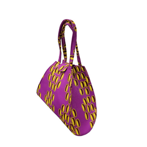 Fuchsia & Gold Kitenge Bag