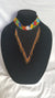 Multi-colored Choker With Black Strands