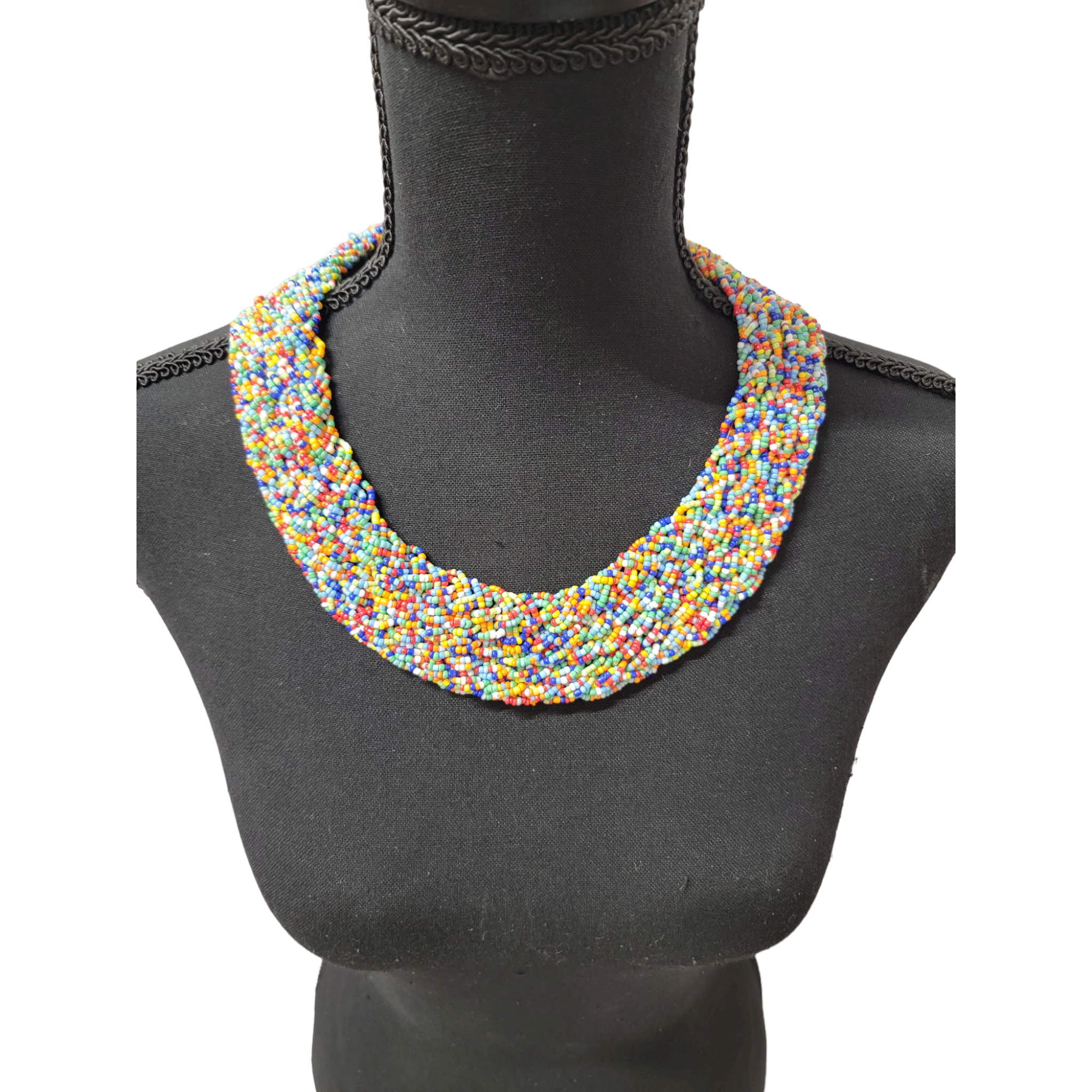 Colorful 2025 beaded necklace