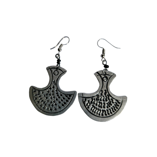 Wine Jar Design Earrings
