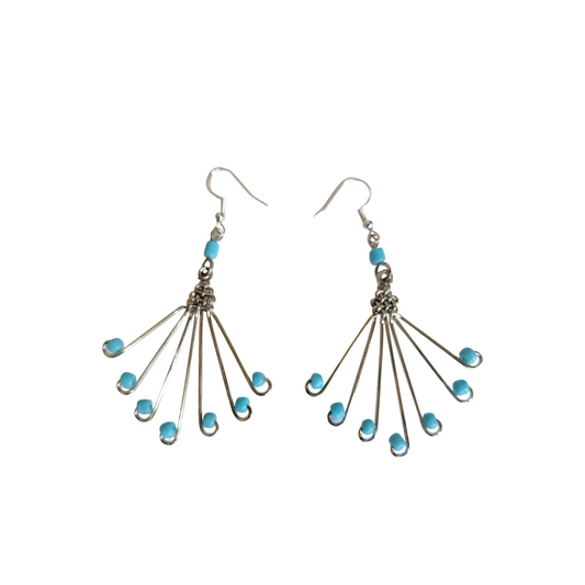 Blue Baby Butterfly Earrings