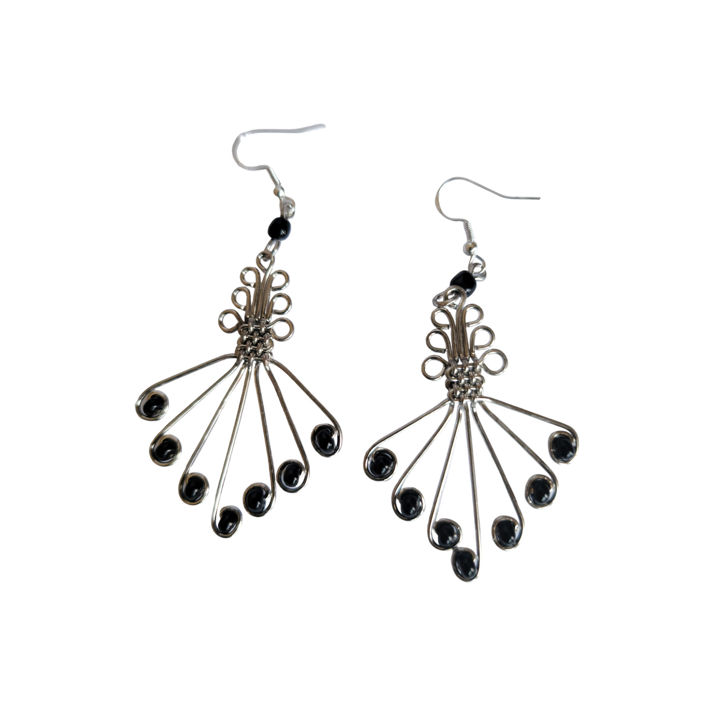 Black Butterfly Earrings