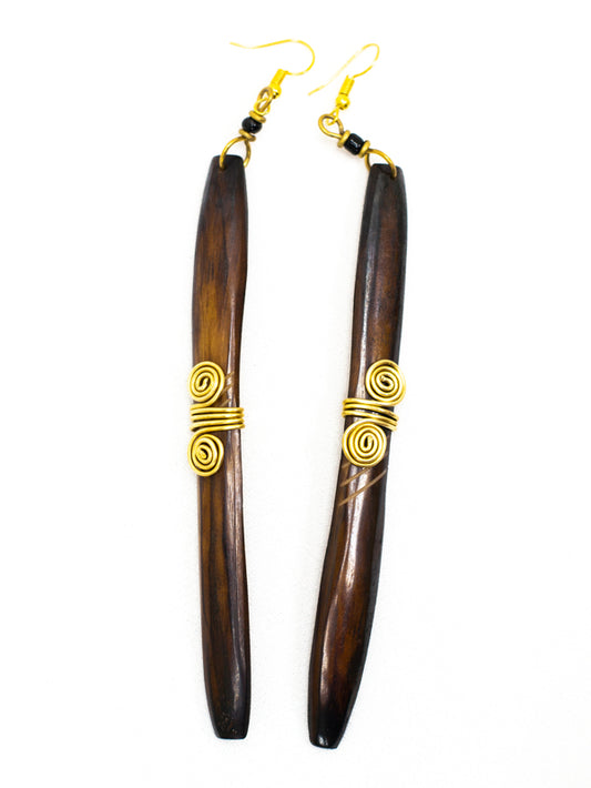 Cow Bone with Brass