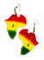 African map Earrings